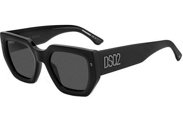 Slnečné okuliare Dsquared2 D20031/S 807/IR Squared Čierne