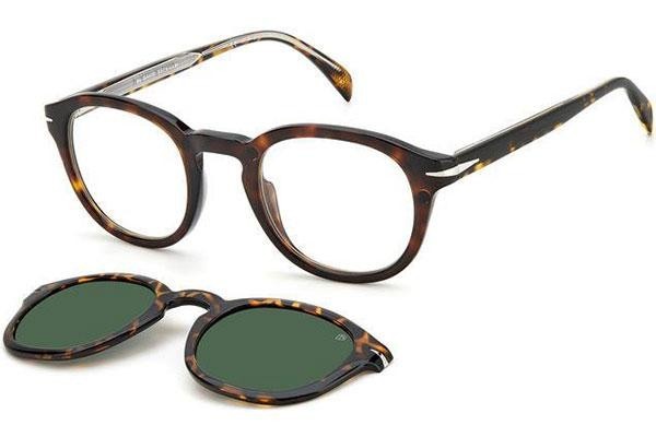 Okuliare David Beckham DB1080/CS 086/UC Okrúhle Havana