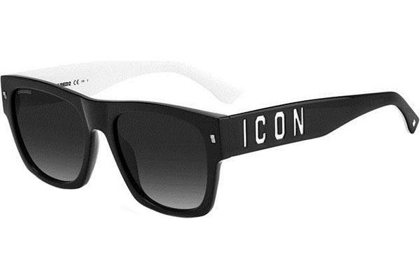 Slnečné okuliare Dsquared2 ICON0004/S 80S/9O Squared Čierne