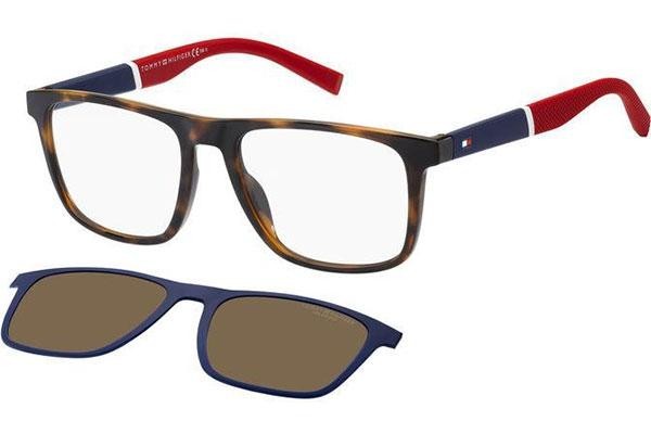 Okuliare Tommy Hilfiger TH1903/CS 086/SP Polarized Squared Havana