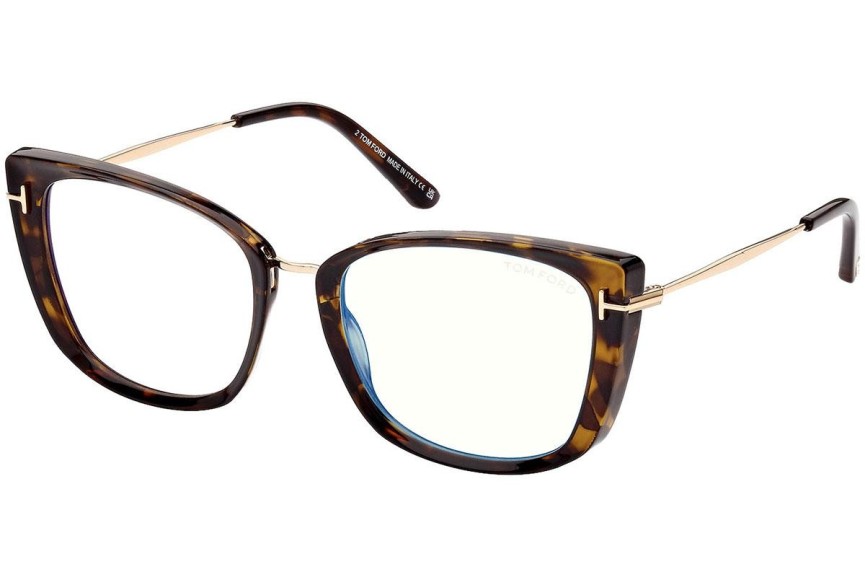 Okuliare Tom Ford FT5816-B 052 Cat Eye Havana