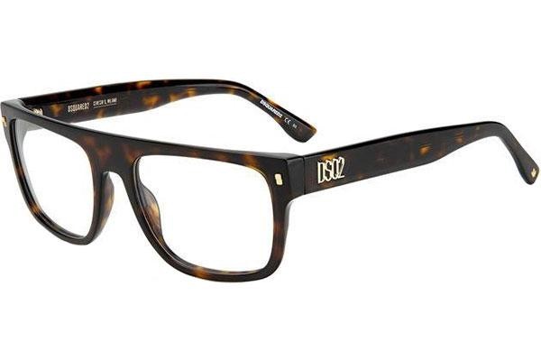 Okuliare Dsquared2 D20036 086 Flat Top Havana