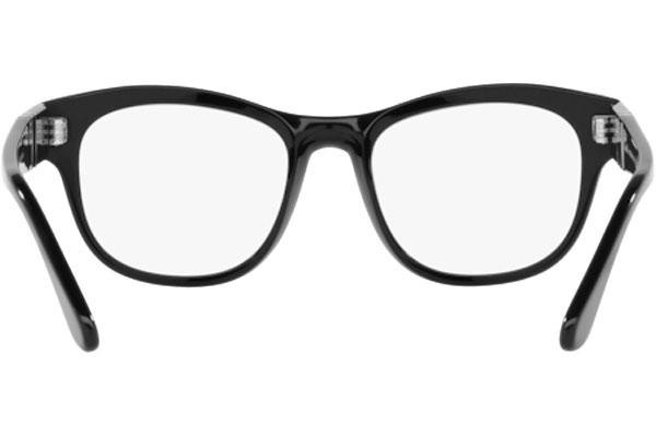 Okuliare Persol PO3270V 95 Obdĺžníkové Čierne