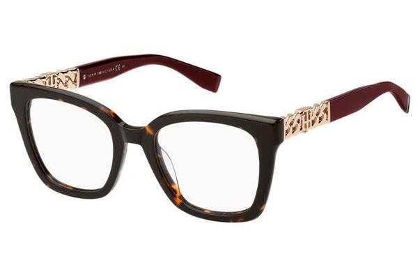 Okuliare Tommy Hilfiger TH1906 0UC Cat Eye Havana