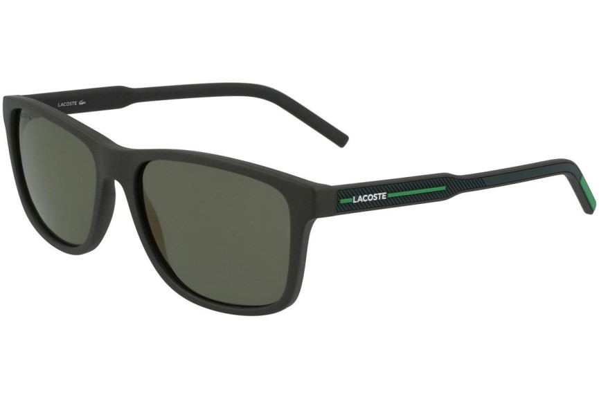 Slnečné okuliare Lacoste L931S 317 Squared Hnedé