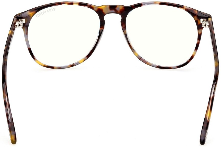 Okuliare Tom Ford FT5805-B 055 Okrúhle Havana