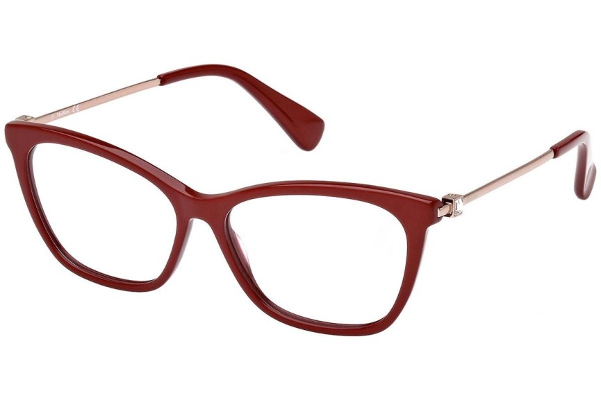 Okuliare Max Mara MM5070 066 Squared Červené