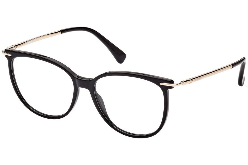 Okuliare Max Mara MM5050 001 Squared Čierne