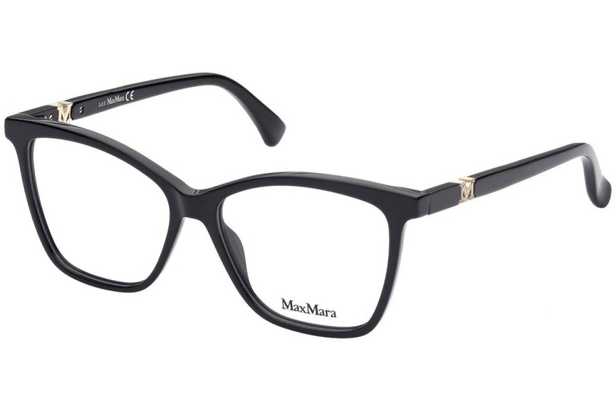 Okuliare Max Mara MM5017 001 Cat Eye Čierne