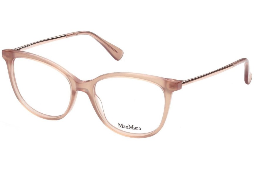 Okuliare Max Mara MM5008 045 Squared Béžové