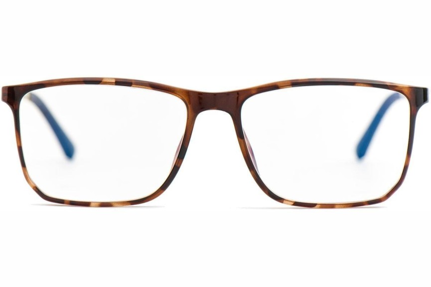 Okuliare OiO by eyerim Propus Tortoise blue-light [non-prescription] Obdĺžníkové Havana