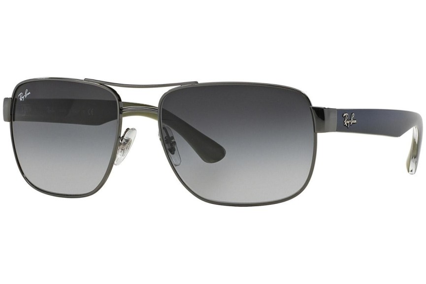 Slnečné okuliare Ray-Ban RB3530 004/8G Obdĺžníkové Strieborné