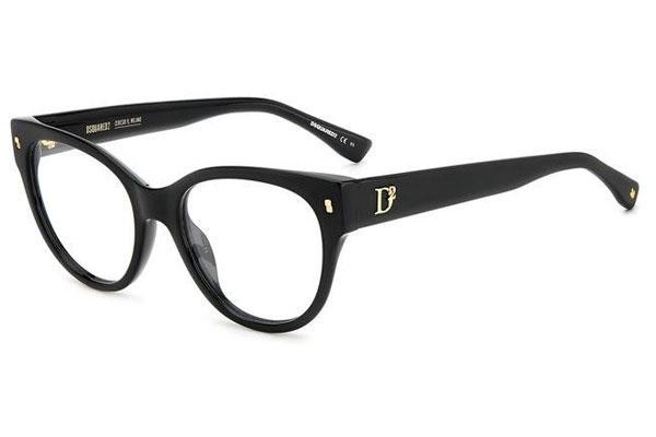 Okuliare Dsquared2 D20069 807 Cat Eye Čierne