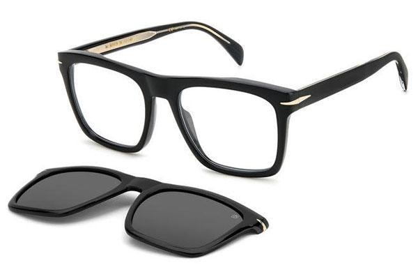 Okuliare David Beckham DB7000/CS 807/M9 Squared Čierne