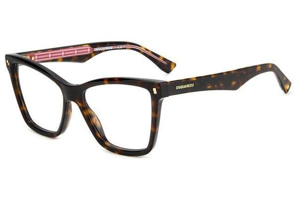 Okuliare Dsquared2 D20059 086 Cat Eye Havana