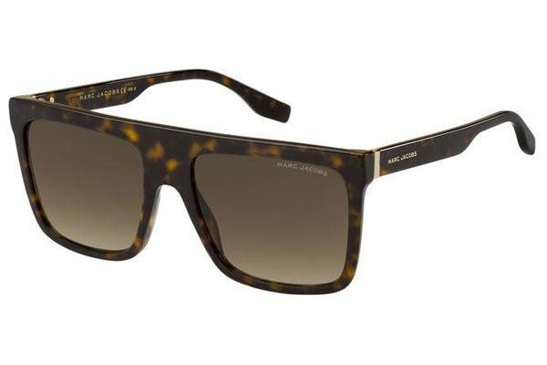 Slnečné okuliare Marc Jacobs MARC639/S 086/HA Flat Top Havana