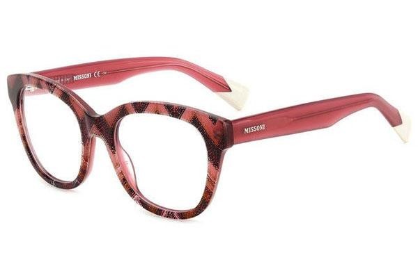 Okuliare Missoni MIS0105 Q5T Okrúhle Červené