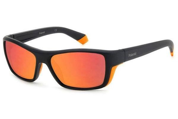 Slnečné okuliare Polaroid PLD7046/S 2M5/OZ Polarized Obdĺžníkové Čierne