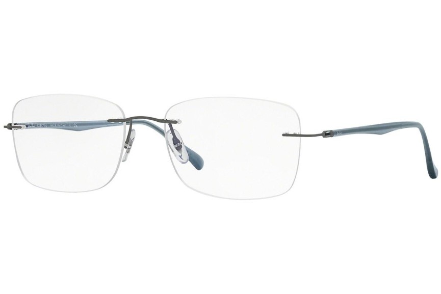 Okuliare Ray-Ban RX8725 1028 Squared Sivé