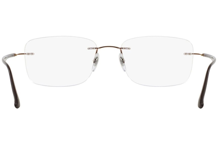 Okuliare Ray-Ban RX8725 1131 Squared Hnedé