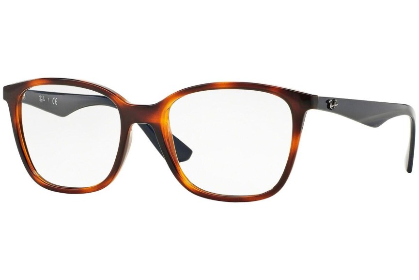 Okuliare Ray-Ban RX7066 5585 Squared Havana