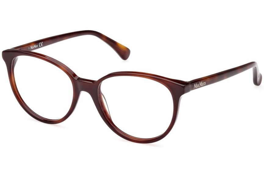 Okuliare Max Mara MM5084 052 Okrúhle Havana