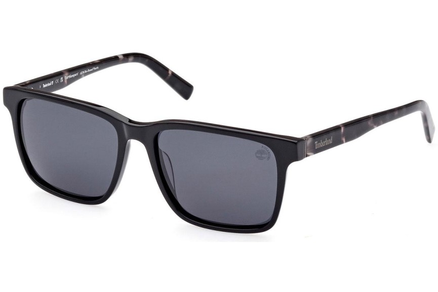 Slnečné okuliare Timberland TB9306 01D Polarized Squared Čierne