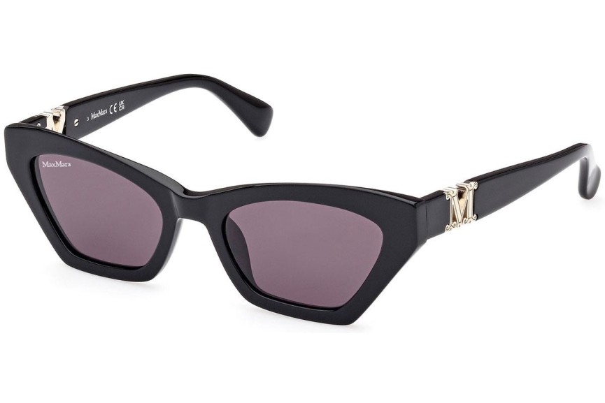 Slnečné okuliare Max Mara MM0057 01A Cat Eye Čierne