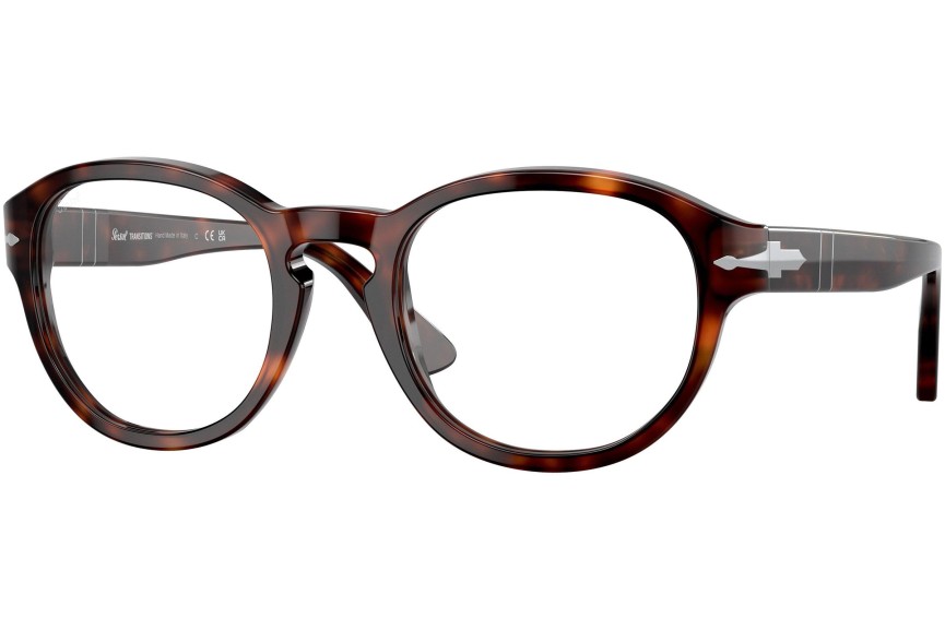 Slnečné okuliare Persol PO3304S 24/GG Okrúhle Havana