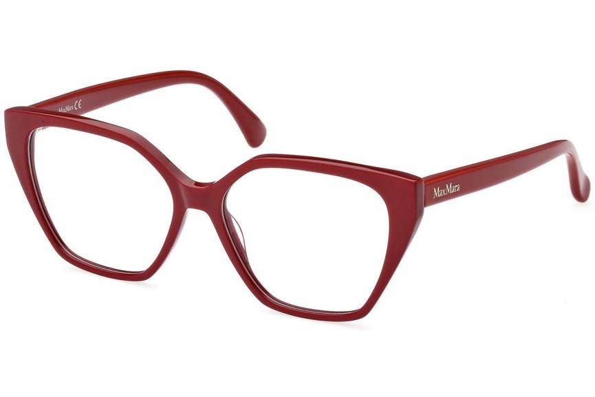 Okuliare Max Mara MM5085 066 Squared Červené