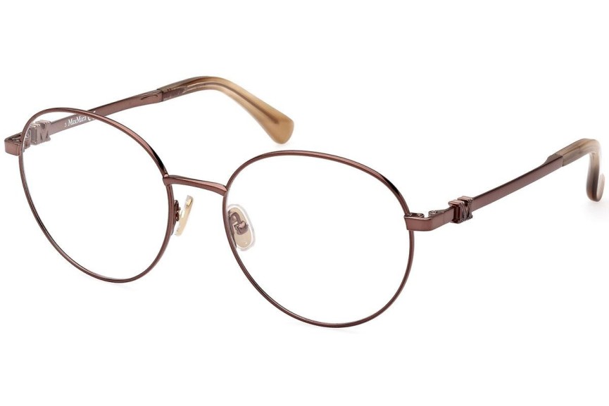 Okuliare Max Mara MM5081 034 Okrúhle Hnedé