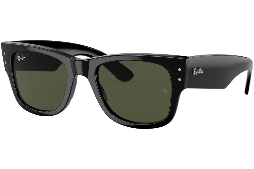 Slnečné okuliare Ray-Ban Mega Wayfarer RB0840S 901/31 Squared Čierne