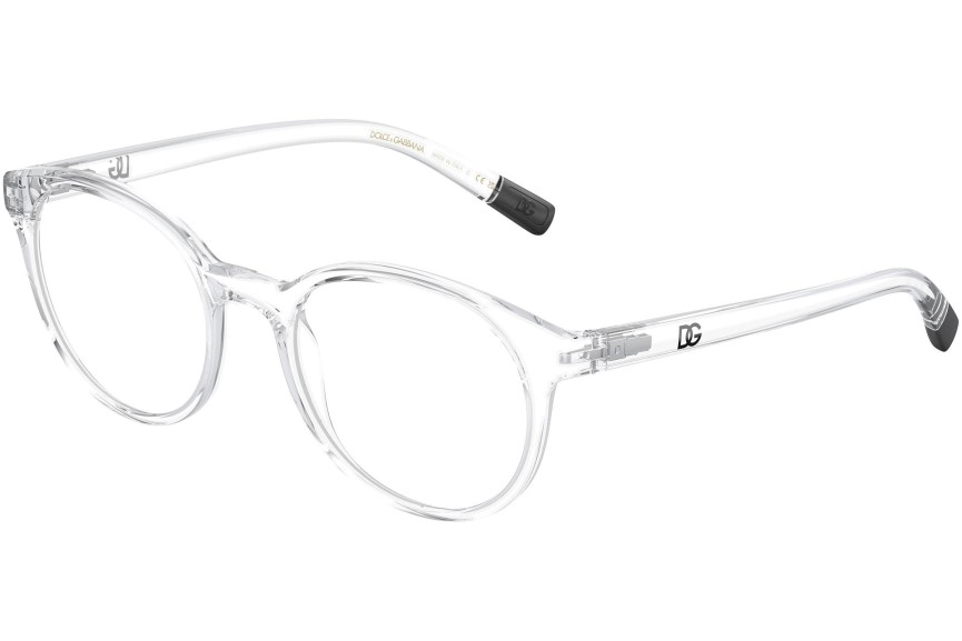 Okuliare Dolce & Gabbana DG5093 3133 Okrúhle Priehľadné