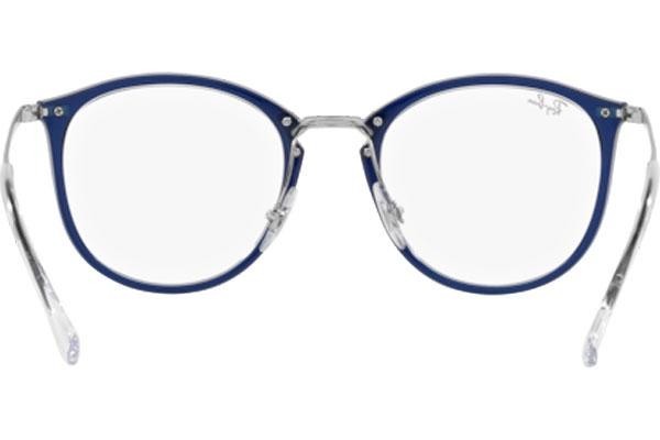 Okuliare Ray-Ban RX7140 8123 Okrúhle Modré