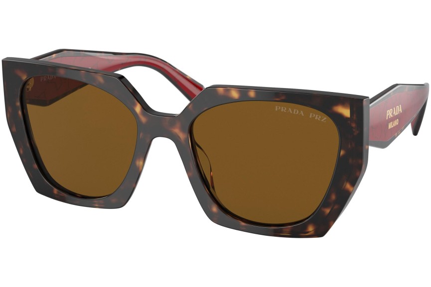 Slnečné okuliare Prada PR15WS 2AU5Y1 Polarized Squared Havana