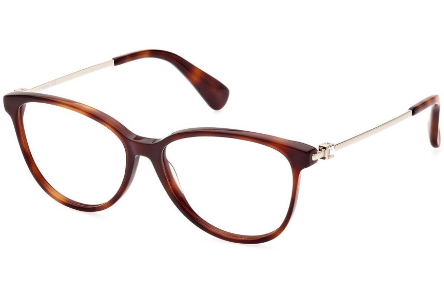 Okuliare Max Mara MM5078 052 Okrúhle Havana