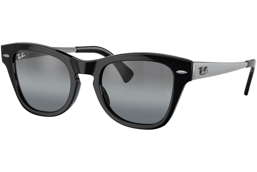 Slnečné okuliare Ray-Ban RB0707SM 901/G6 Squared Čierne