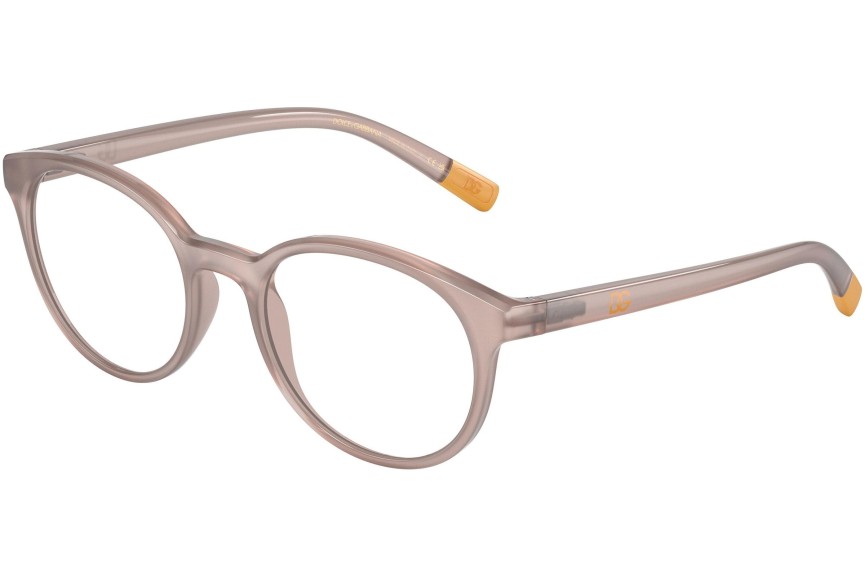 Okuliare Dolce & Gabbana DG5093 3041 Okrúhle Ružové