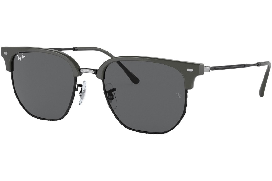 Slnečné okuliare Ray-Ban New Clubmaster RB4416 6653B1 Browline Sivé