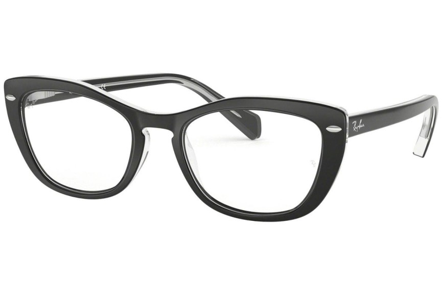 Okuliare Ray-Ban RX5366 2034 Cat Eye Čierne