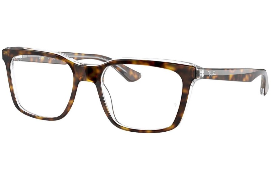 Okuliare Ray-Ban RX5391 5082 Squared Havana