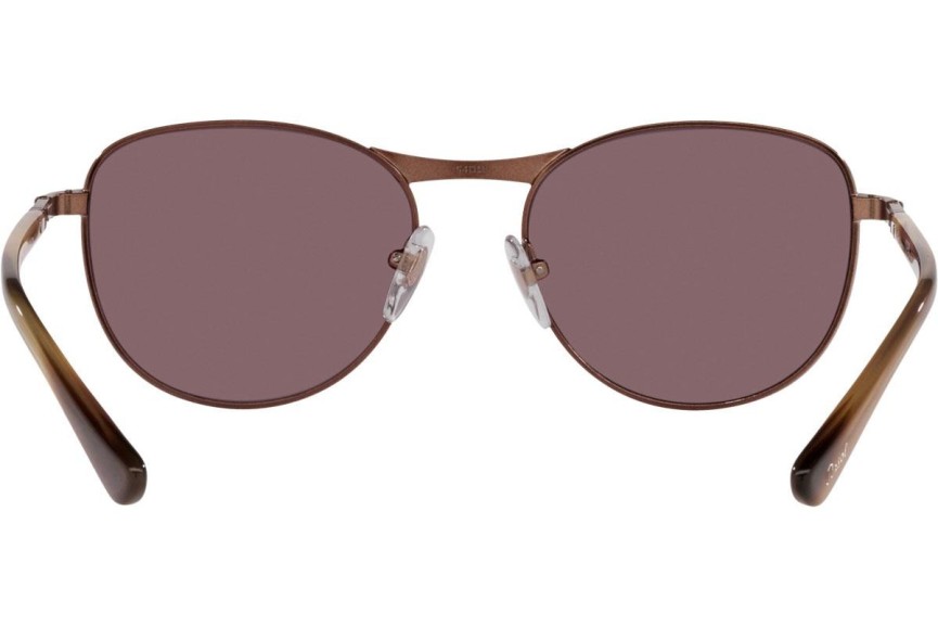 Slnečné okuliare Persol PO1002S 1124AF Polarized Okrúhle Hnedé