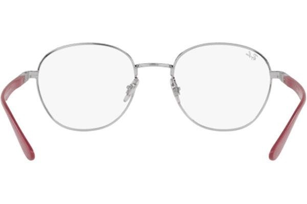 Okuliare Ray-Ban RX6461 2501 Squared Strieborné