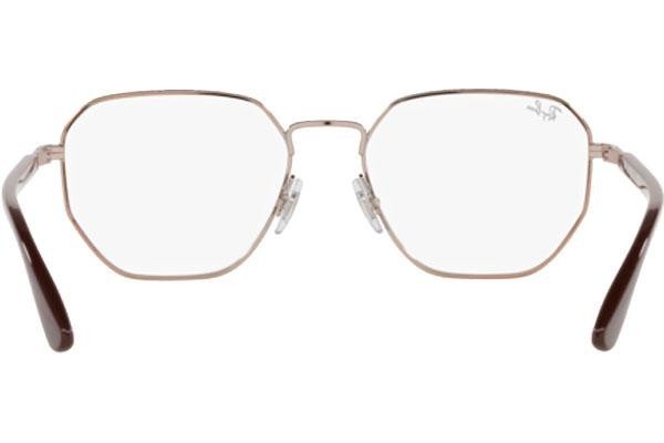 Okuliare Ray-Ban RX6471 2943 Squared Zlaté