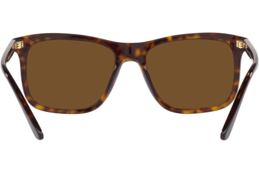 Slnečné okuliare Prada PR18WS 2AU01D Polarized Squared Havana