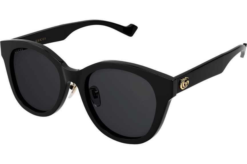 Slnečné okuliare Gucci GG1002SK 001 Okrúhle Čierne