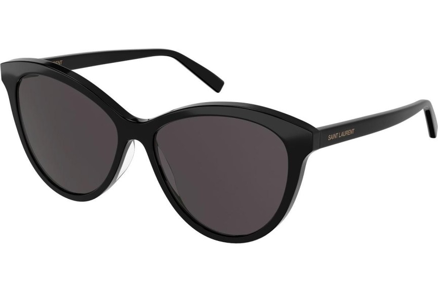 Slnečné okuliare Saint Laurent SL456 001 Cat Eye Čierne