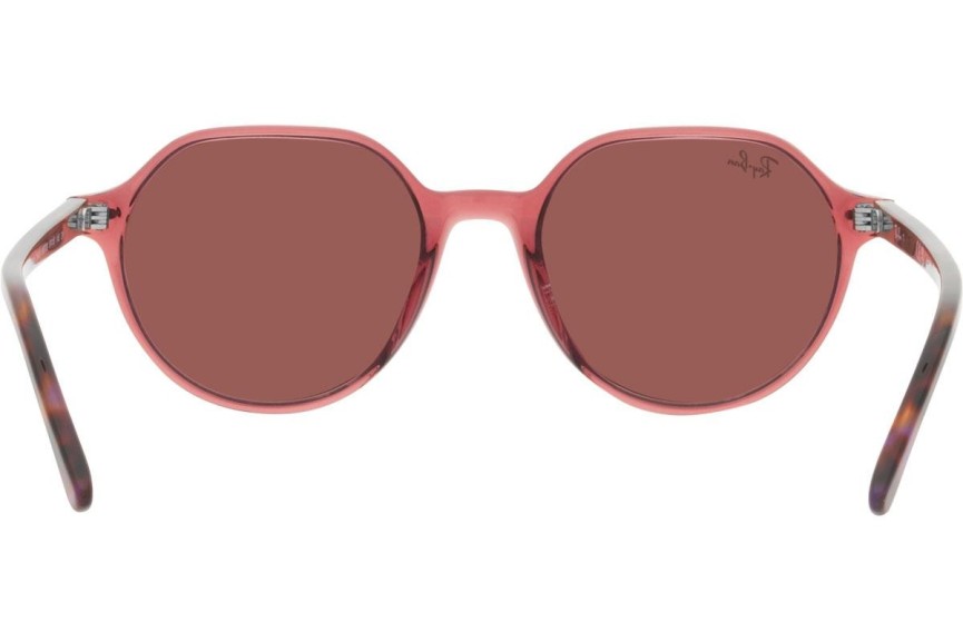 Slnečné okuliare Ray-Ban Thalia RB2195 66372K Okrúhle Ružové