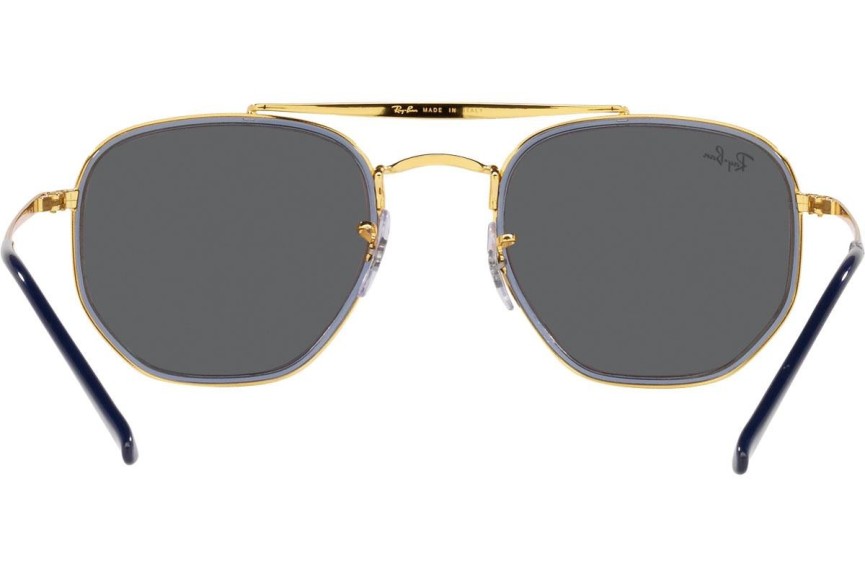 Slnečné okuliare Ray-Ban The Marshal II RB3648M 9240B1 Squared Zlaté