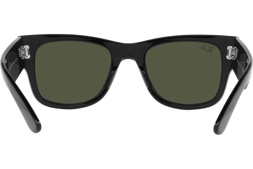 Slnečné okuliare Ray-Ban Mega Wayfarer RB0840S 901/31 Squared Čierne